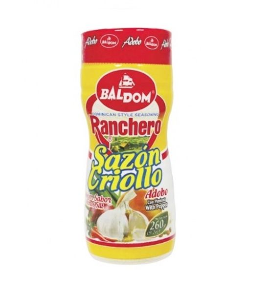Baldom Sazon Ranchero con pimienta T/Roja 260g