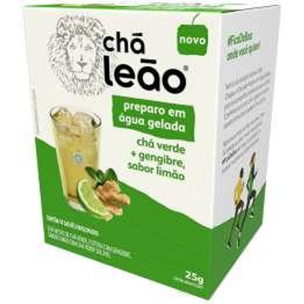 Chá Frio Matte Leao  Verde com Gengibre e Limao 10x2.3g