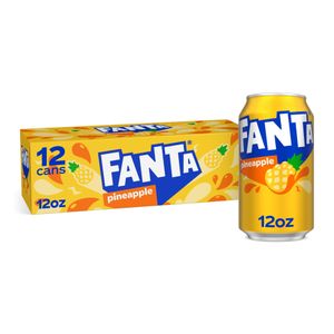 Hovedbilde Fanta Pineapple (USA) 355ml - 24stk